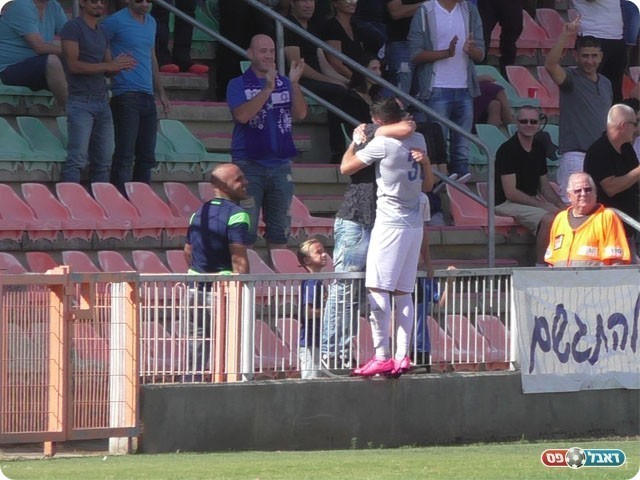 שעריים חוגגת את השער השני (שקד מורג)